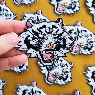 'Dream Tiger' Iron On Patch