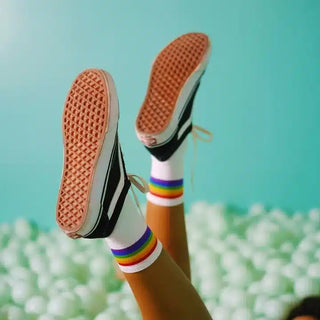 Rainbow Pride - Ankle High American Socks