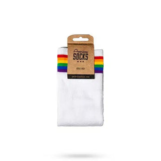 Rainbow Pride - Ankle High American Socks