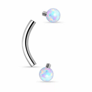 Opal Curved Barbell (16g)