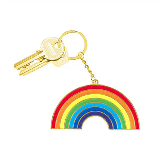 Oversized Rainbow Keyring
