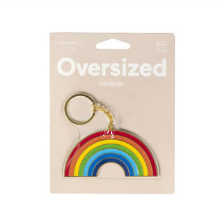 Oversized Rainbow Keyring