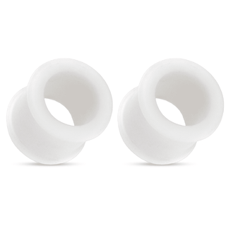 White Silicone Tunnel (8mm-26mm)