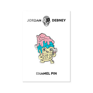 Jordan Debney 'Sticky' Enamel Pin