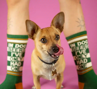 Gumball Poodle 'In Dog Beers...' Socks