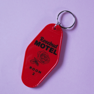 'Rosebud Motel' Keychain