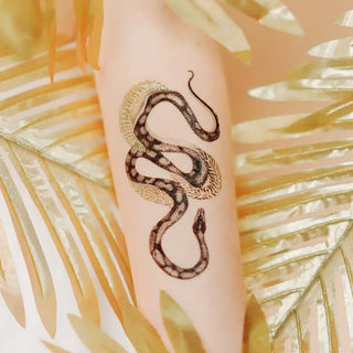 Shimmering Serpent (Metallic) - Tattly Temporary Tattoos