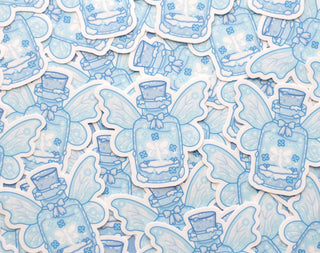 Frozen Fairy Bottle Sticker