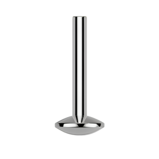 Titanium Threaded Convex Flatback Post