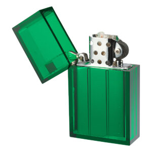 Tsubota Pearl Hard Edge Lighter - Green