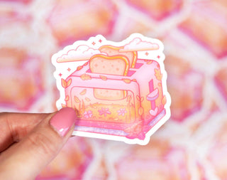 Toaster Sticker