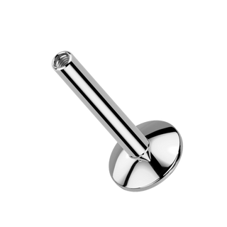 Titanium Threaded Convex Flatback Post