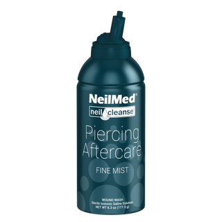 NeilMed Piercing Aftercare Saline Spray Fine Mist - Large 177ml / 6.3oz