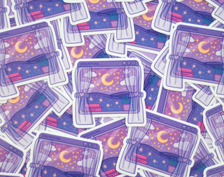 Dreaming Window Vinyl Sticker