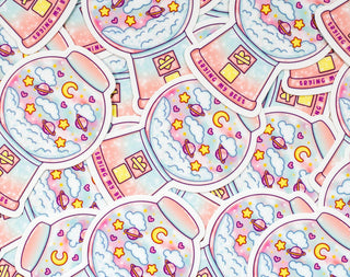 Gumball Machine Sticker