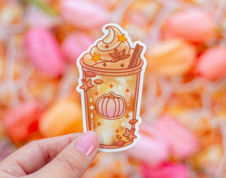 Iced Pumpkin Spice Latte Sticker