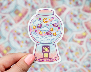 Gumball Machine Sticker