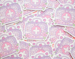 First Aid Kit Sticker