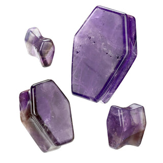 Amethyst Coffin Plug