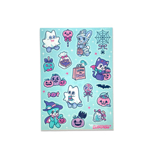 Elrosabel 'Trick or Treat' Sticker Sheet