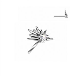 Titanium Half Starburt Push Fit Top