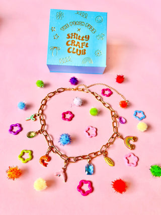 TPF x Shitty Craft Club Charm Necklace