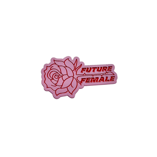 Future = Female Enamel Pin