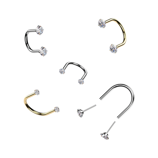 Titanium Threadless U Hoop Base