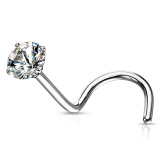 Claw Set CZ Nose Screw (20g-18g)