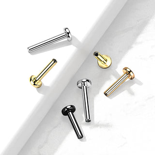 3mm Titanium Internally Threaded Flatback Base