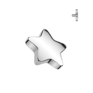 Titanium Star Top, Internally Threaded