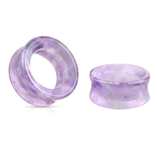 Amethyst Double Flared Saddle Tunnel