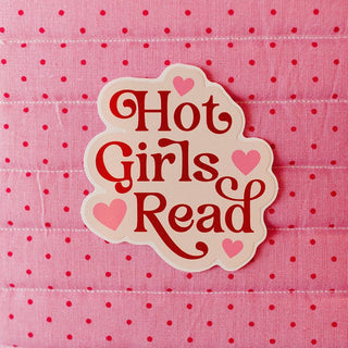 Vinyl Decal Hot Girls Read