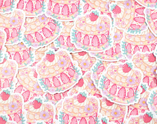 Strawberry Cake Sticker