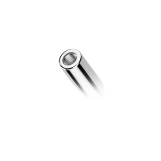 Threaded Titanium Straight Barbell Base
