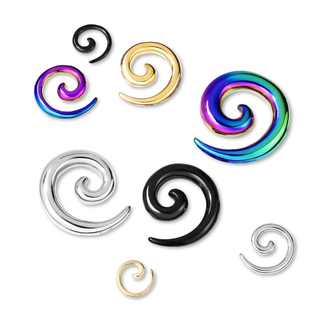 Surgical Steel Spiral Taper