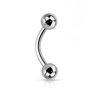 Titanium Internally Threaded Labret Stud