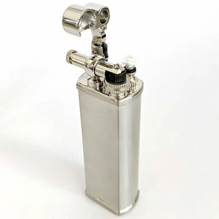 Tsubota Pearl Bolbo Brass Lighter - Silver