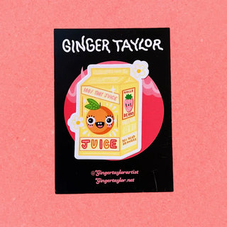 Ginger Taylor 'OJ' Sticker