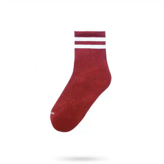 Crimson - Ankle High American Socks