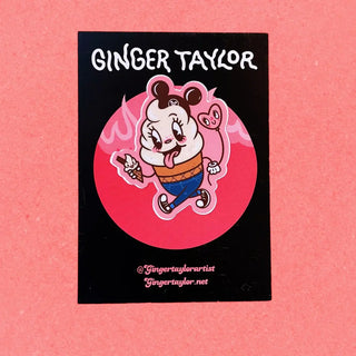 Ginger Taylor 'I Scream For Icecream' Sticker