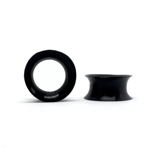 Black Silicone Ear Skin (4mm-25mm)