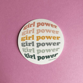 'Girl Power' Sticker