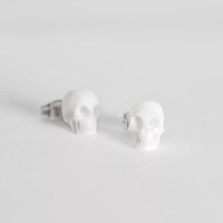 Bone Skull Studs