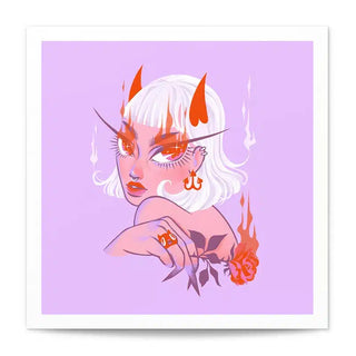 Elrosabel "Devil" Giclée Print