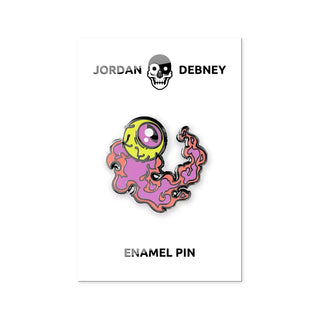 Jordan Debney 'Fireball' Enamel Pin