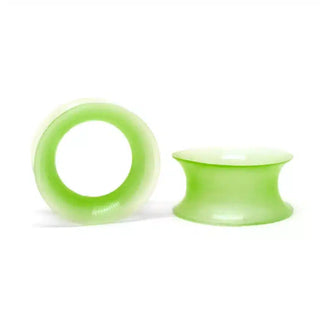 Green Silicone Ear Skin (3mm-25mm)