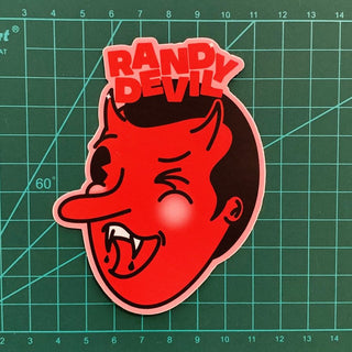 Randy Devil Matte Vinyl Sticker