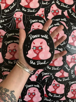 Ginger Taylor 'Dance with the Devil' Sticker