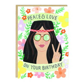 Peace & Love Greeting Card